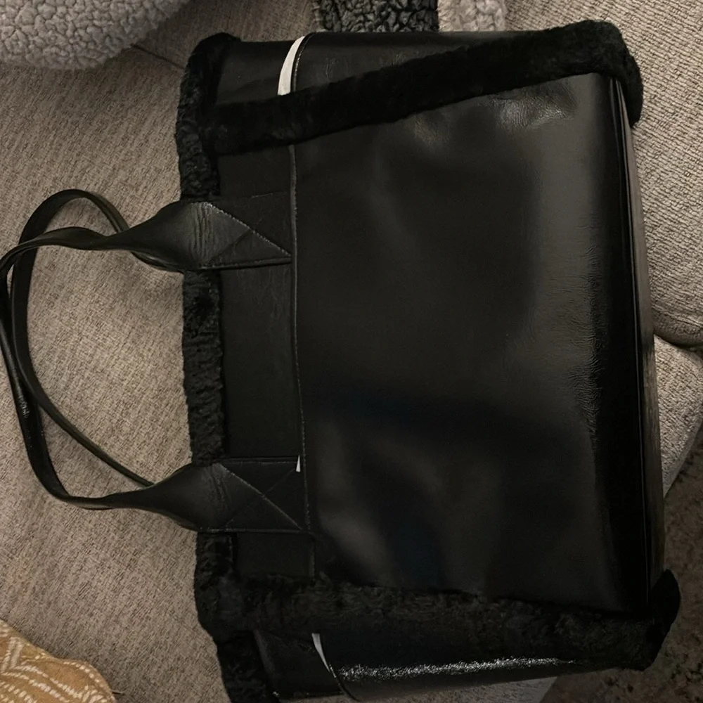 Kate Spade -Jett Faux Shearling Tote